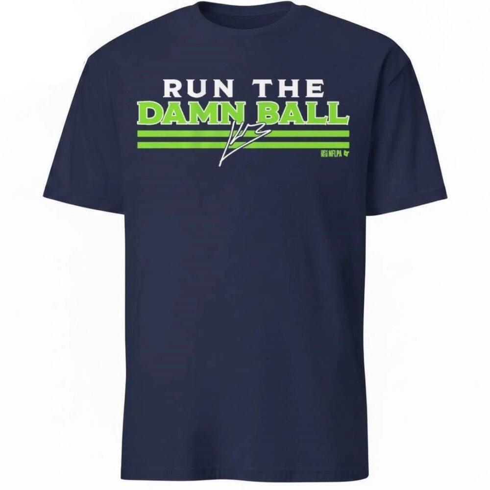 Kenneth Walker Iii Run The Damn Ball Shirt